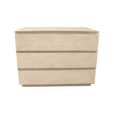Sedona 3-Drawer Nightstand - Stone Natural