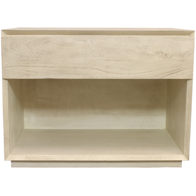 Sedona 1-Drawer Nightstand - Stone Natural