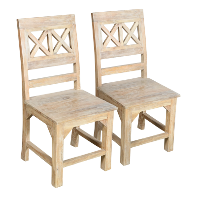 Jensen Dining Chair 2-Piece Set - Natural