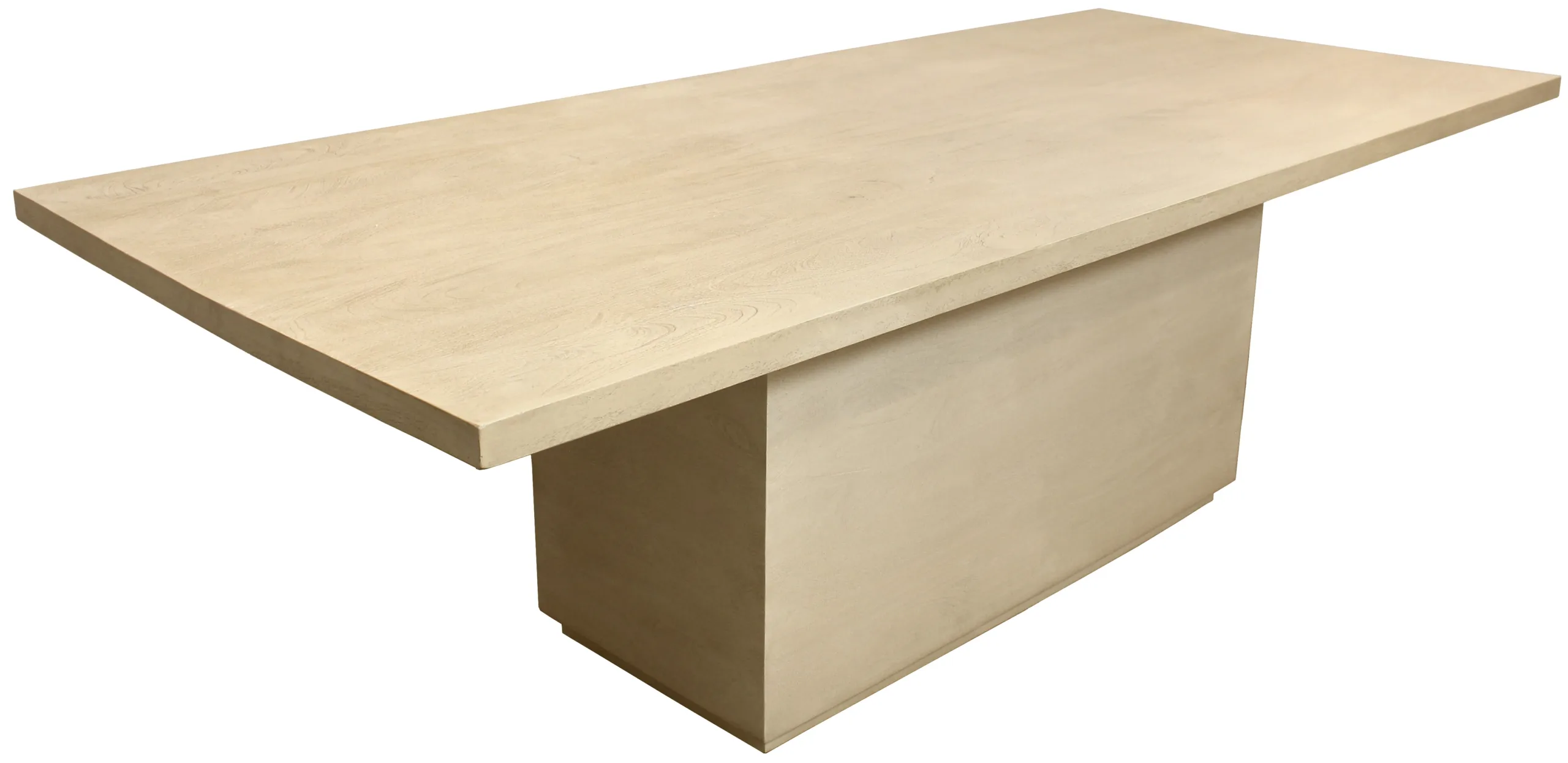 Sedona 9-Piece 72" Dining Set with 8 Ash Boucle Chairs - Ivory - Image 3