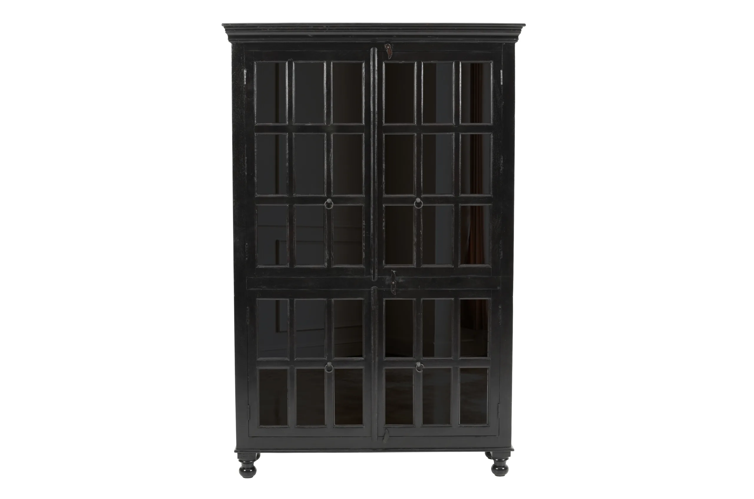Michigan Glass Cabinet - Dark