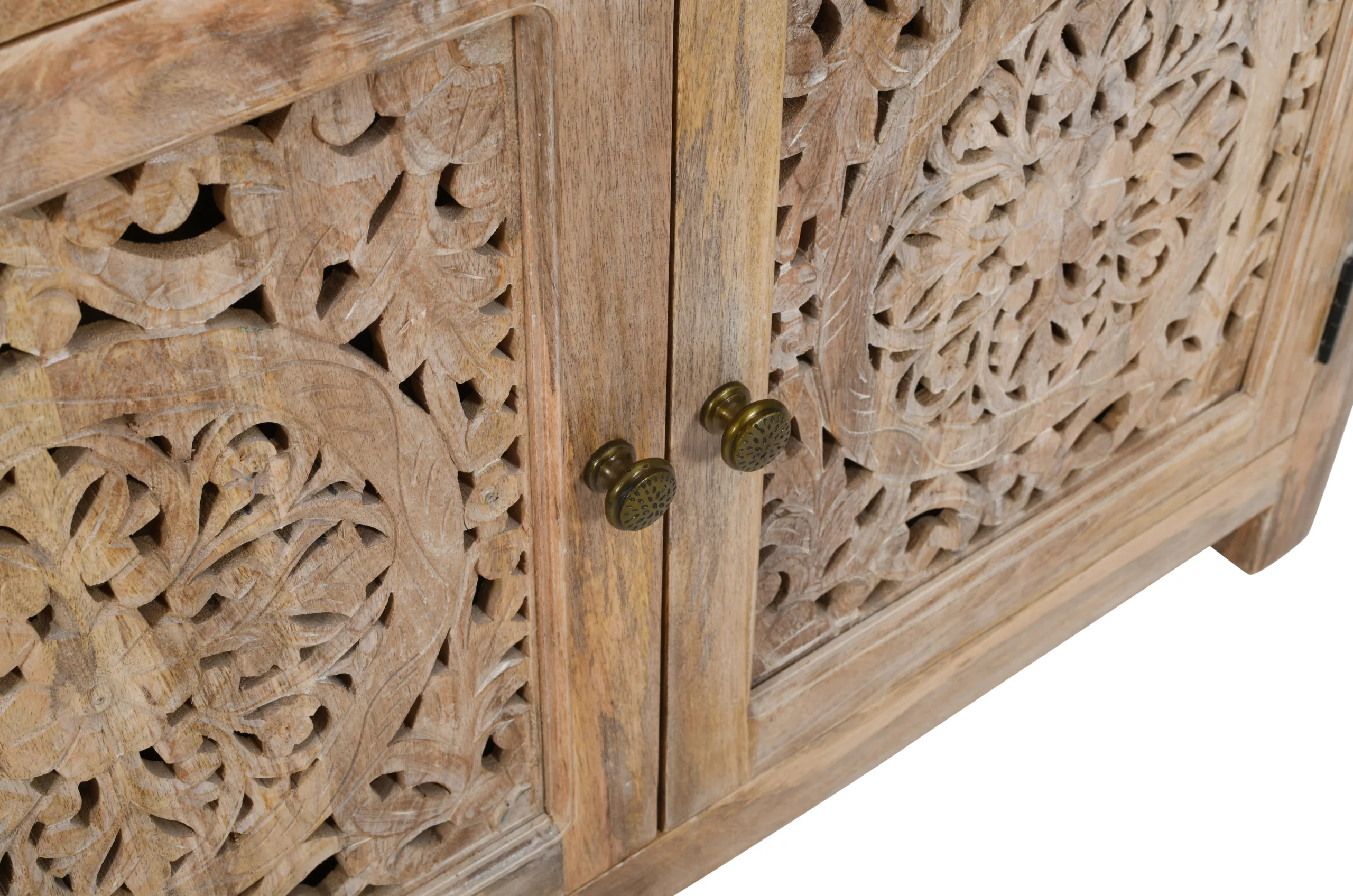 Weatherly 2-Door Cabinet - Natural - Image 3