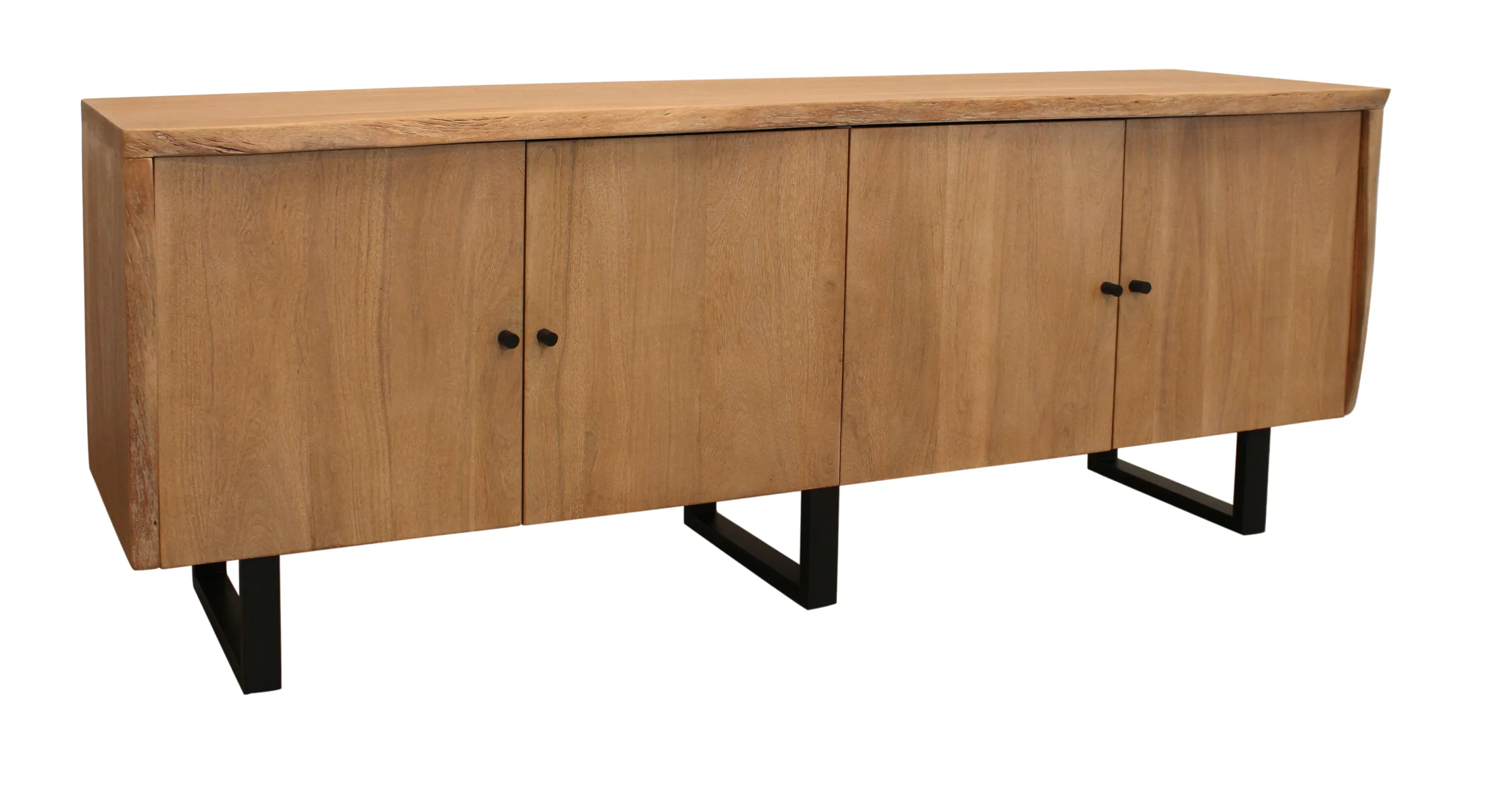 Sequoia 4-Door Live Edge Credenza - Image 2