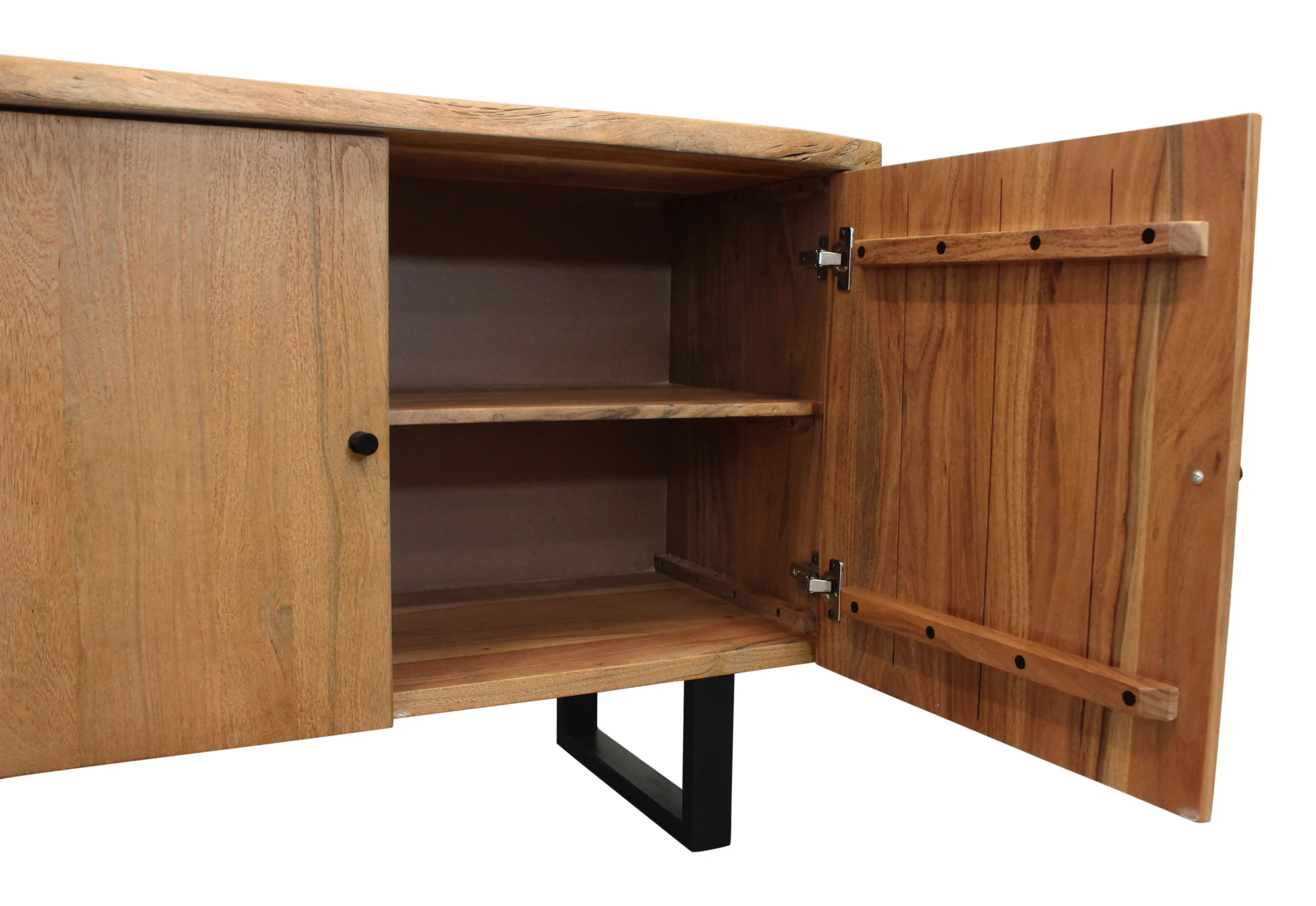 Sequoia 4-Door Live Edge Credenza - Image 4