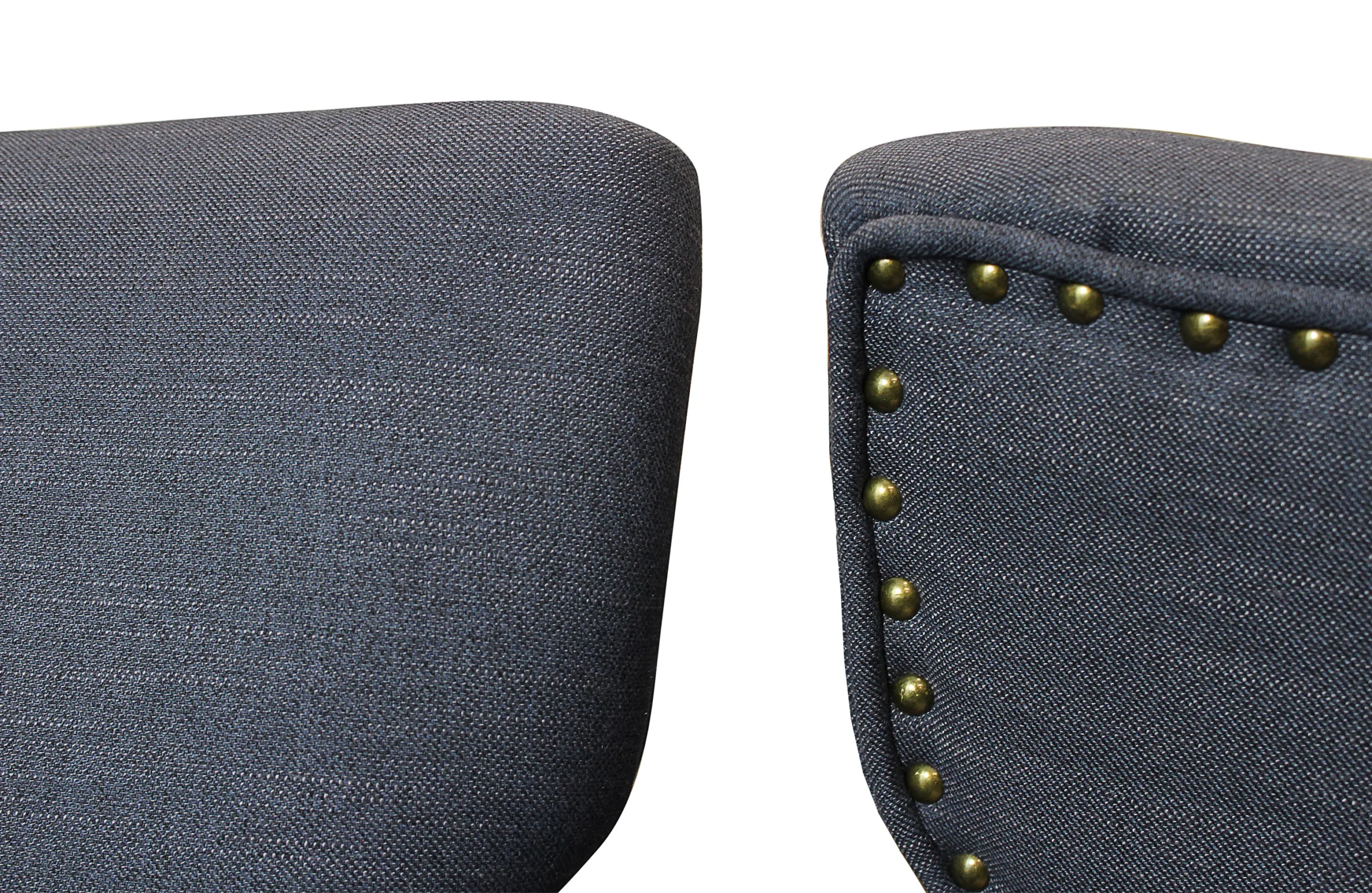 Howell Linen Side Chair 2-Piece Set - Blue - Image 6