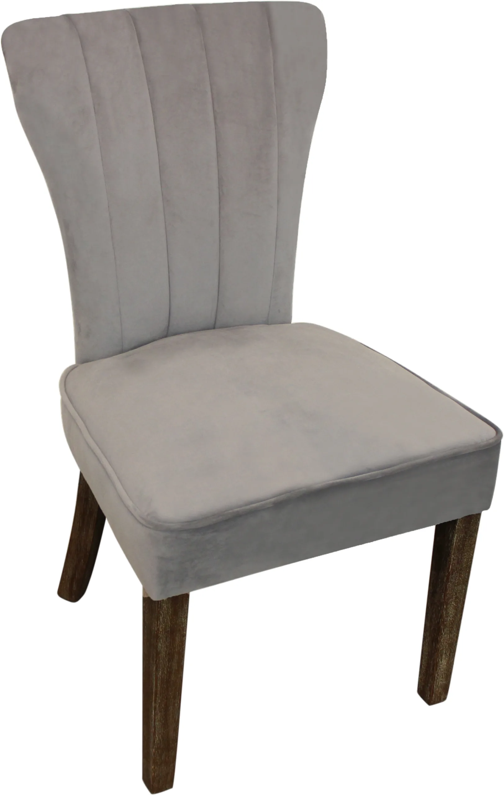 Damian 9-Piece Dining Set with 8 Clive Velvet Chairs - Mink - Image 4
