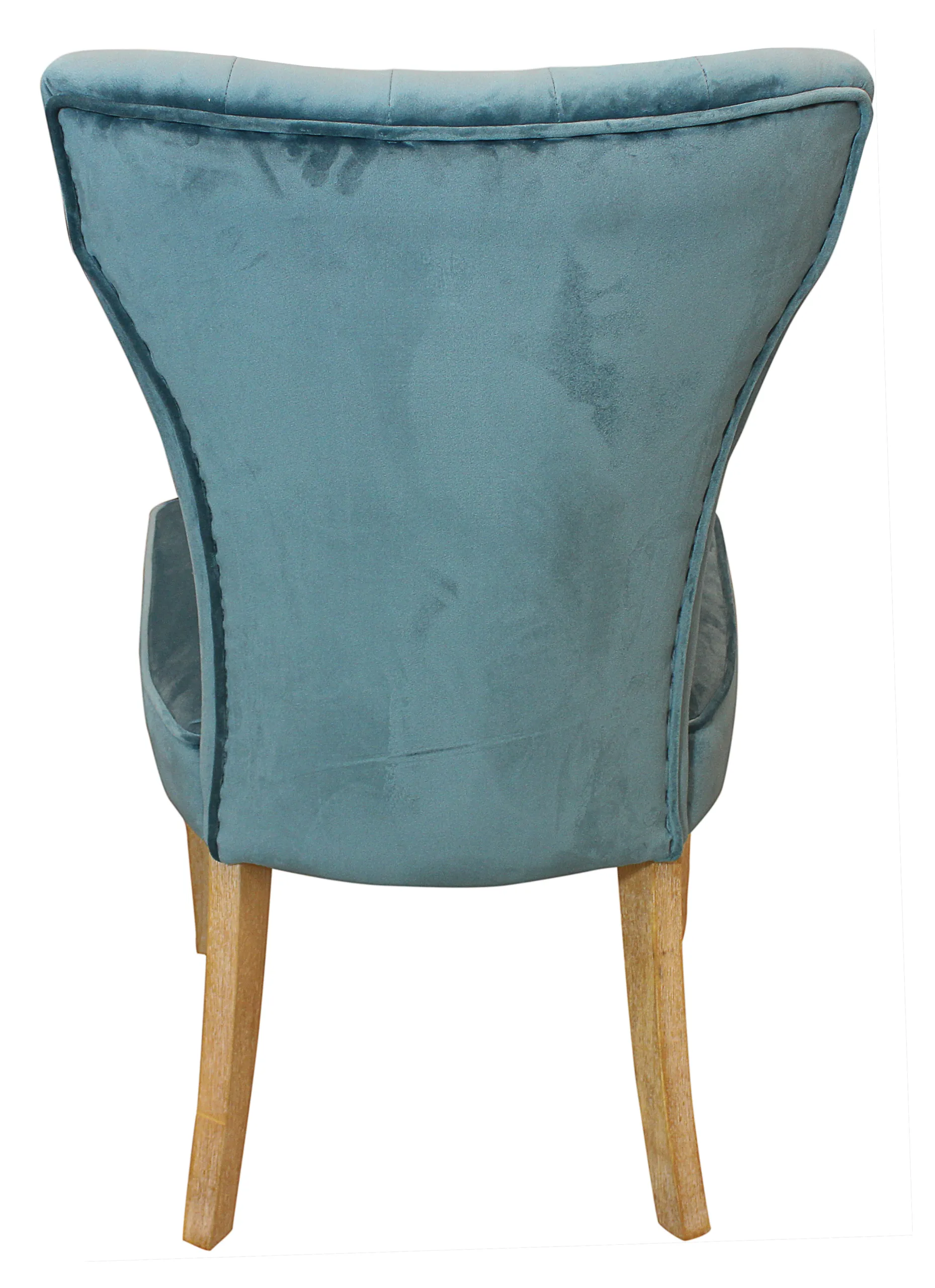 Damian 9-Piece Dining Set with 8 Clive Velvet Chairs - Teal - Image 5