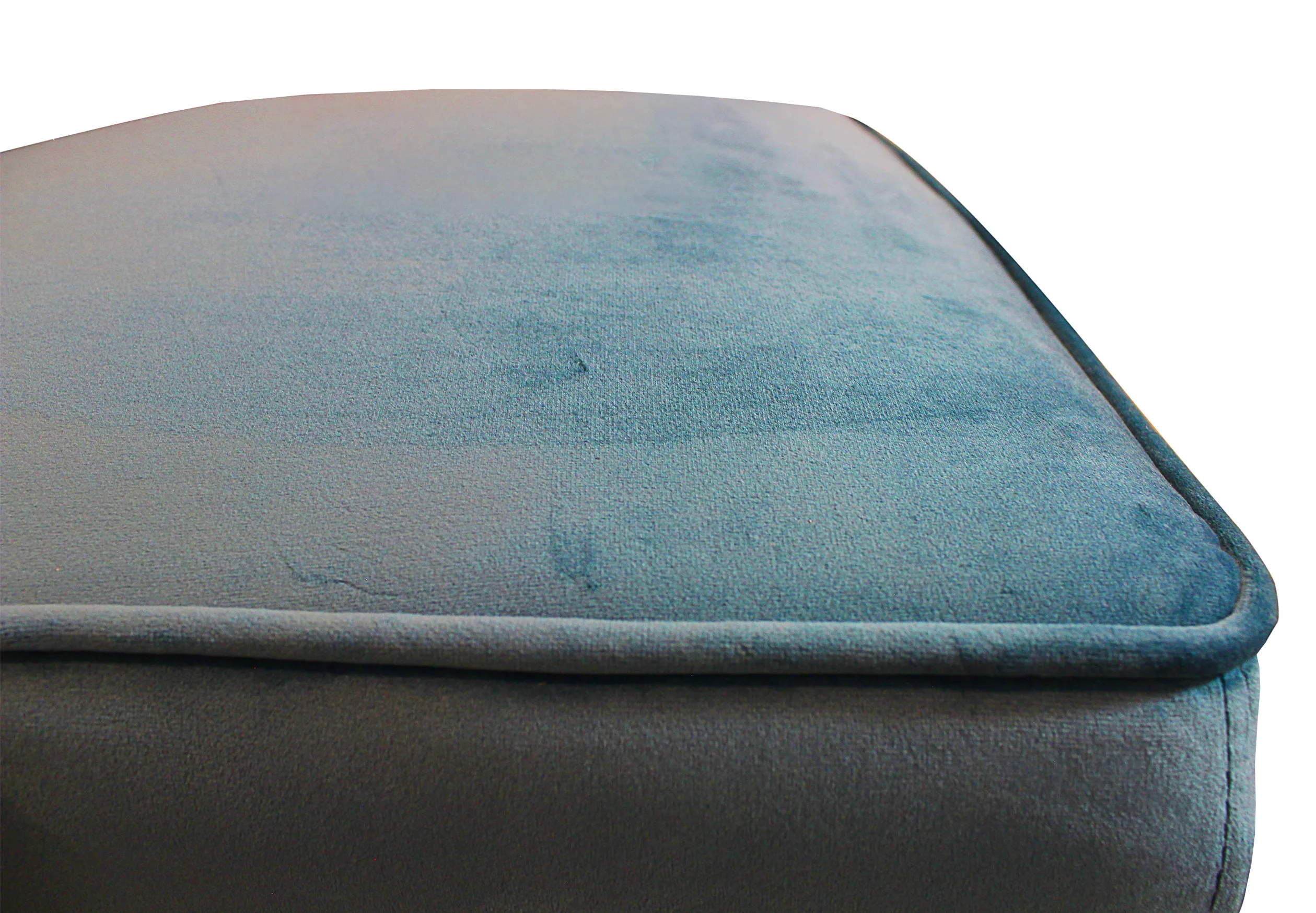 Damian 9-Piece Dining Set with 8 Clive Velvet Chairs - Teal - Image 7