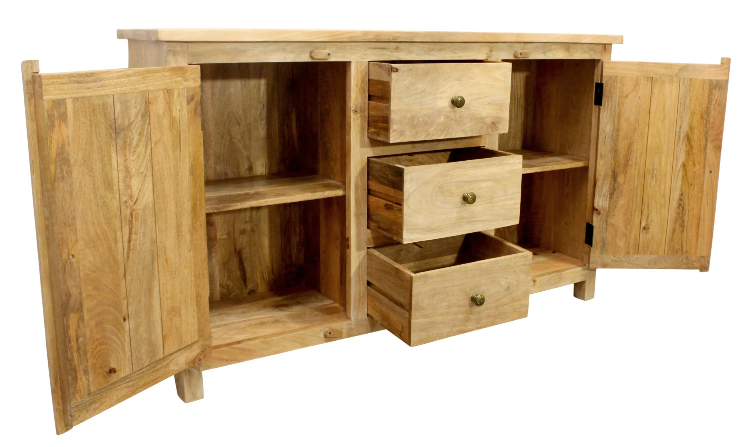 Barry 3-Drawer 3-Door Sideboard - Natural - Image 6