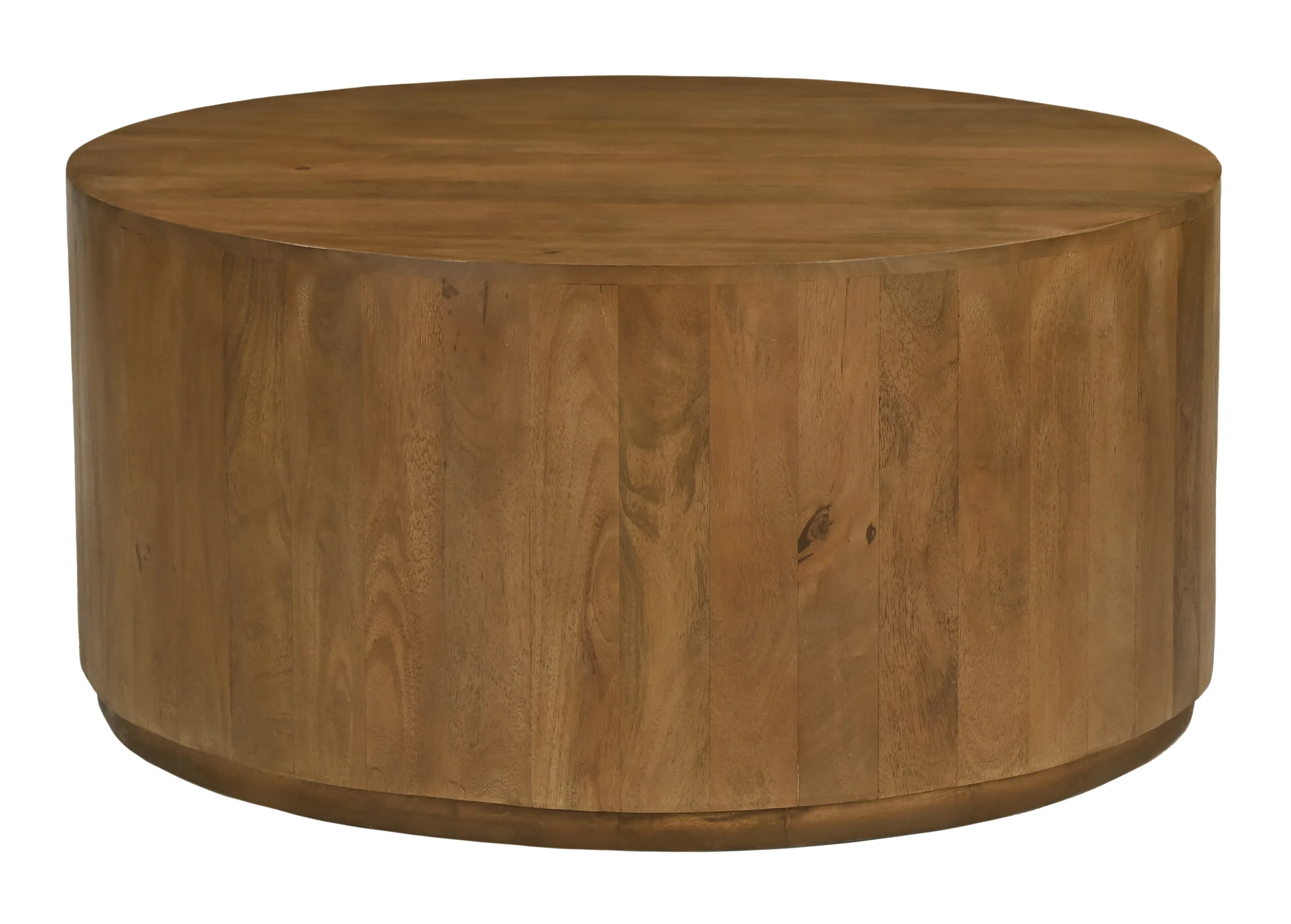 Sedona Round Cocktail Table - Spice Tan