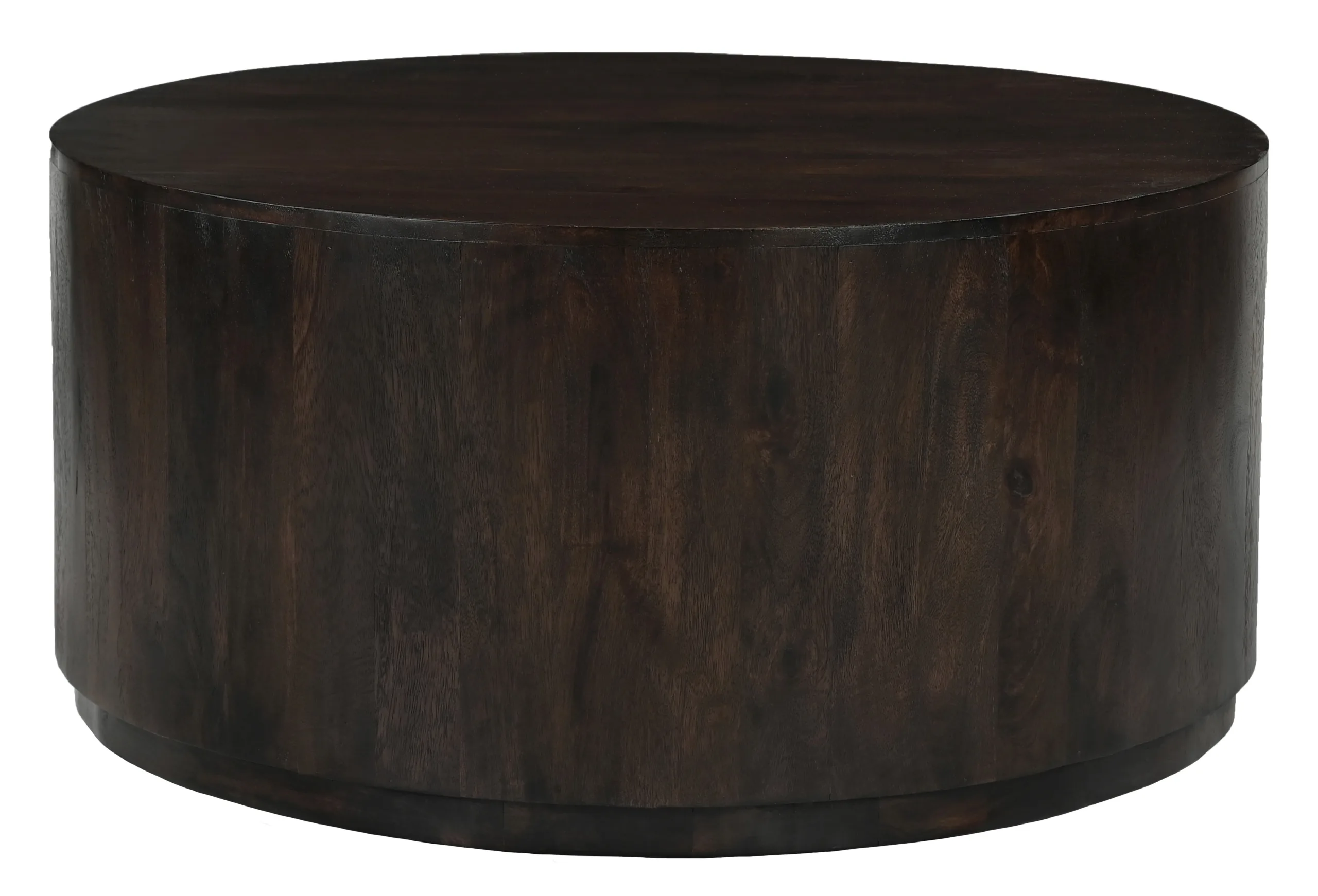 Sedona Round Cocktail Table - Barista Brown