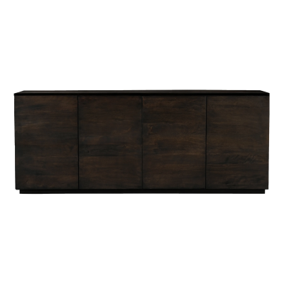 Sedona 4-Door Sideboard - Barista Brown