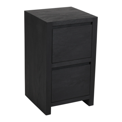 Archibald 2-Drawer File Cabinet - Graphite Black