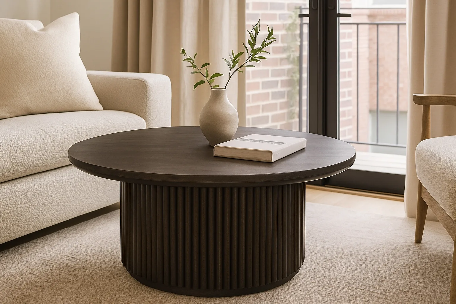 Eaton Round Cocktail Table - Image 2