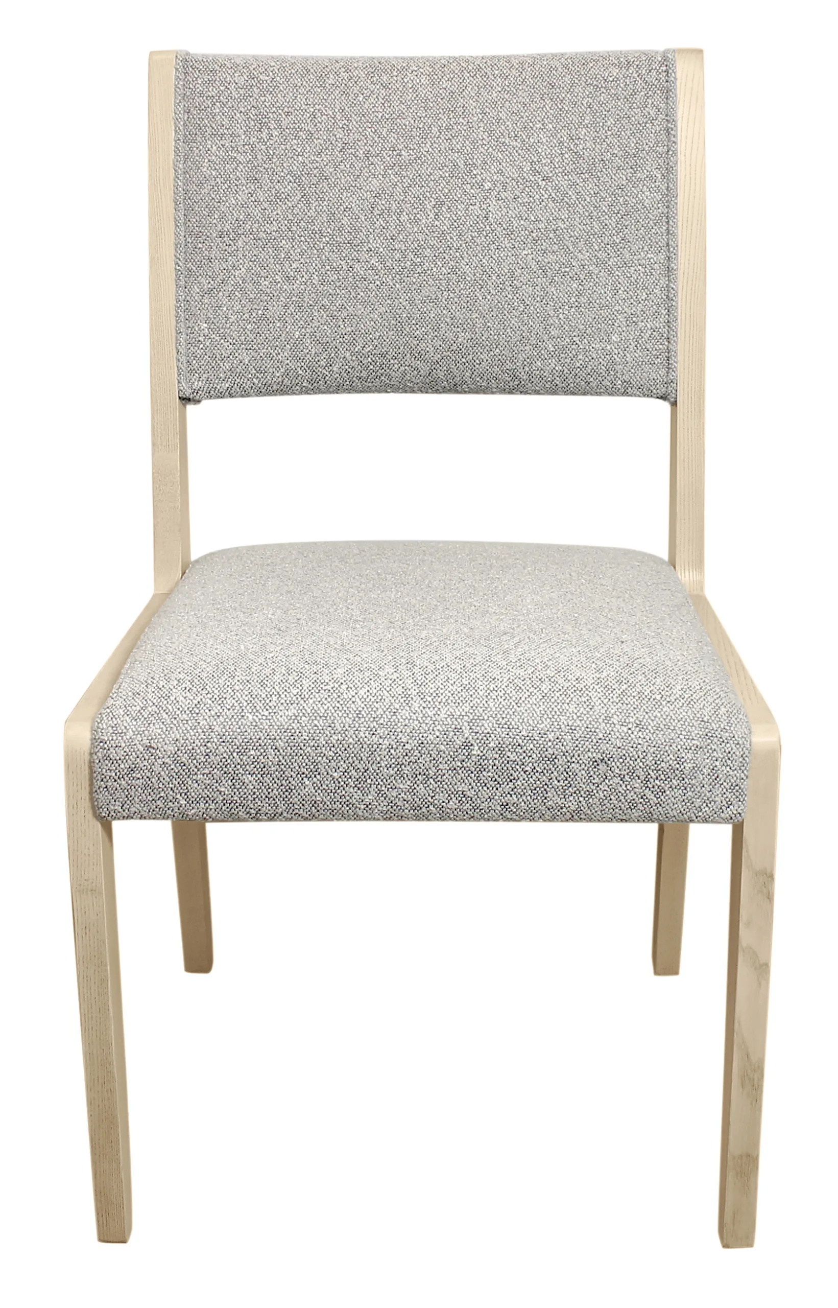 Jensen 5-Piece Dining Set with 4 Ashton Boucle Chairs - Silver - Image 5