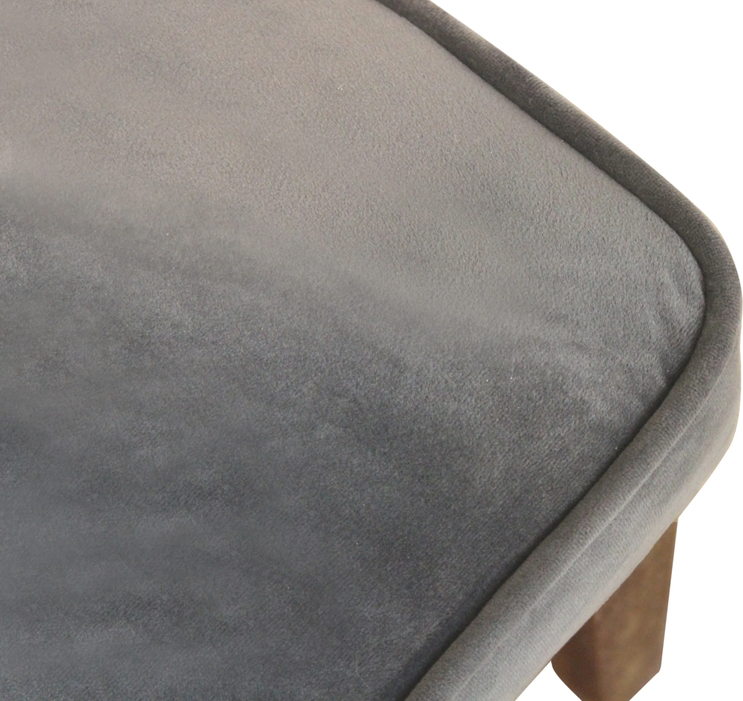 Syracuse 63" Dining Table with 3 Sets of Clive Velvet Chairs - Mink - Image 9