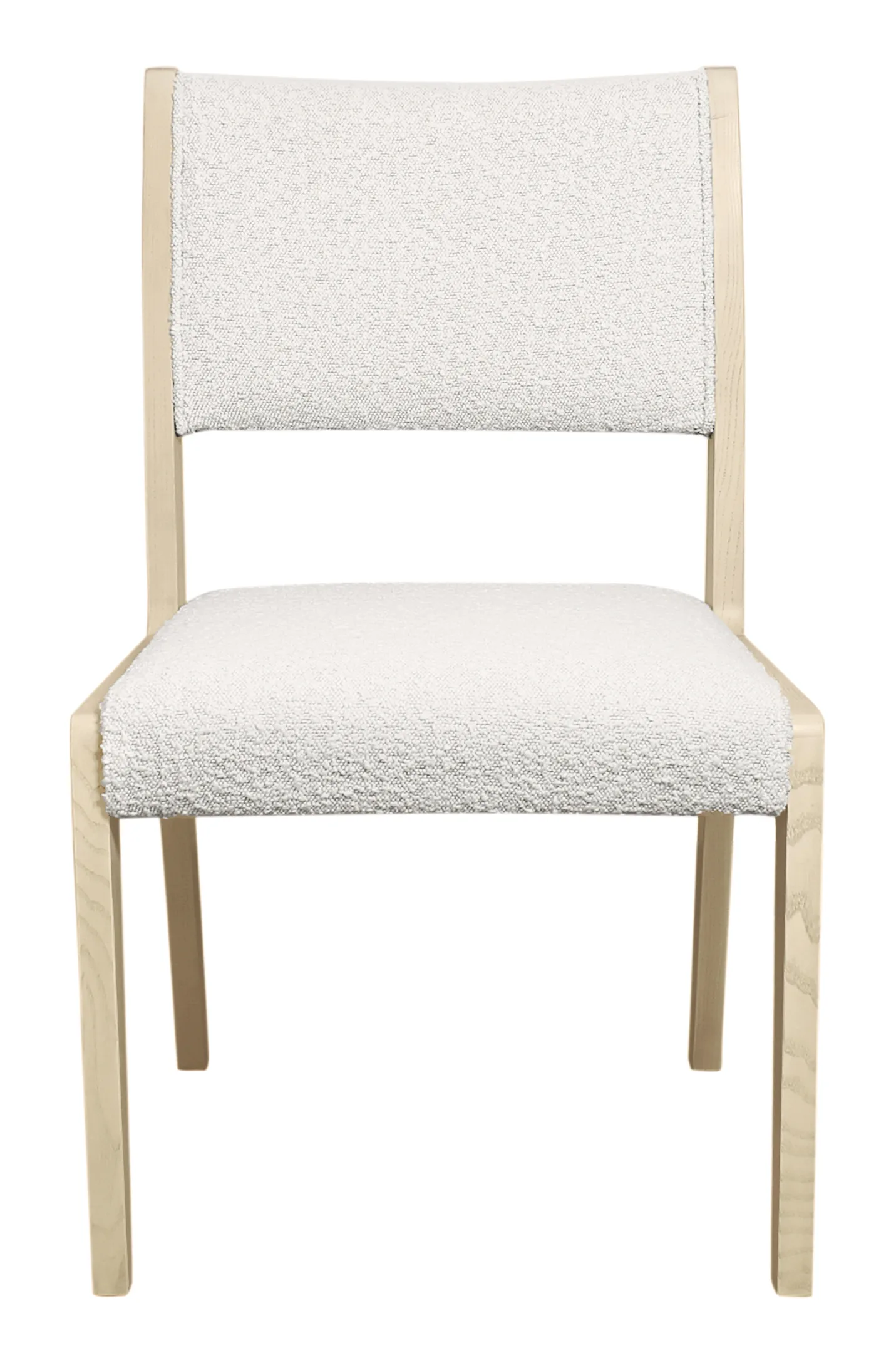 Syracuse 63" Dining Table with 3 Sets of Ashton Boucle Chairs - Ivory - Image 8