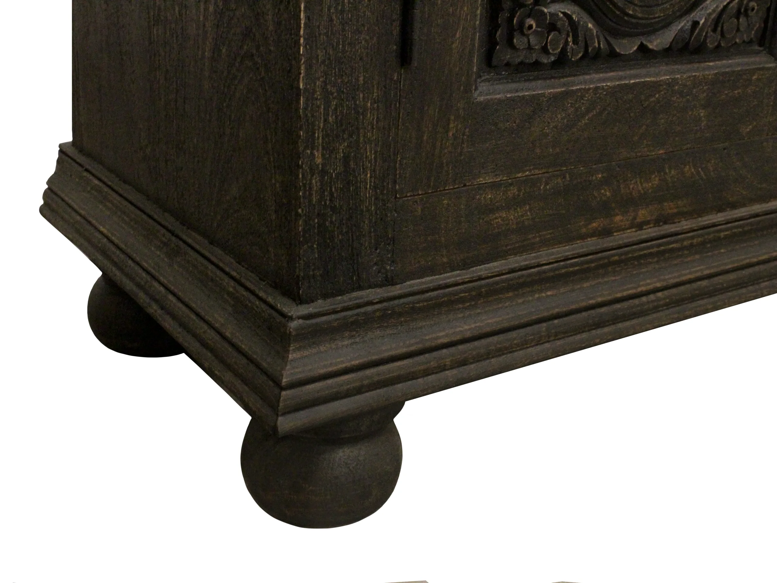 Adana 4-Door Sideboard - Antique Black - Image 9