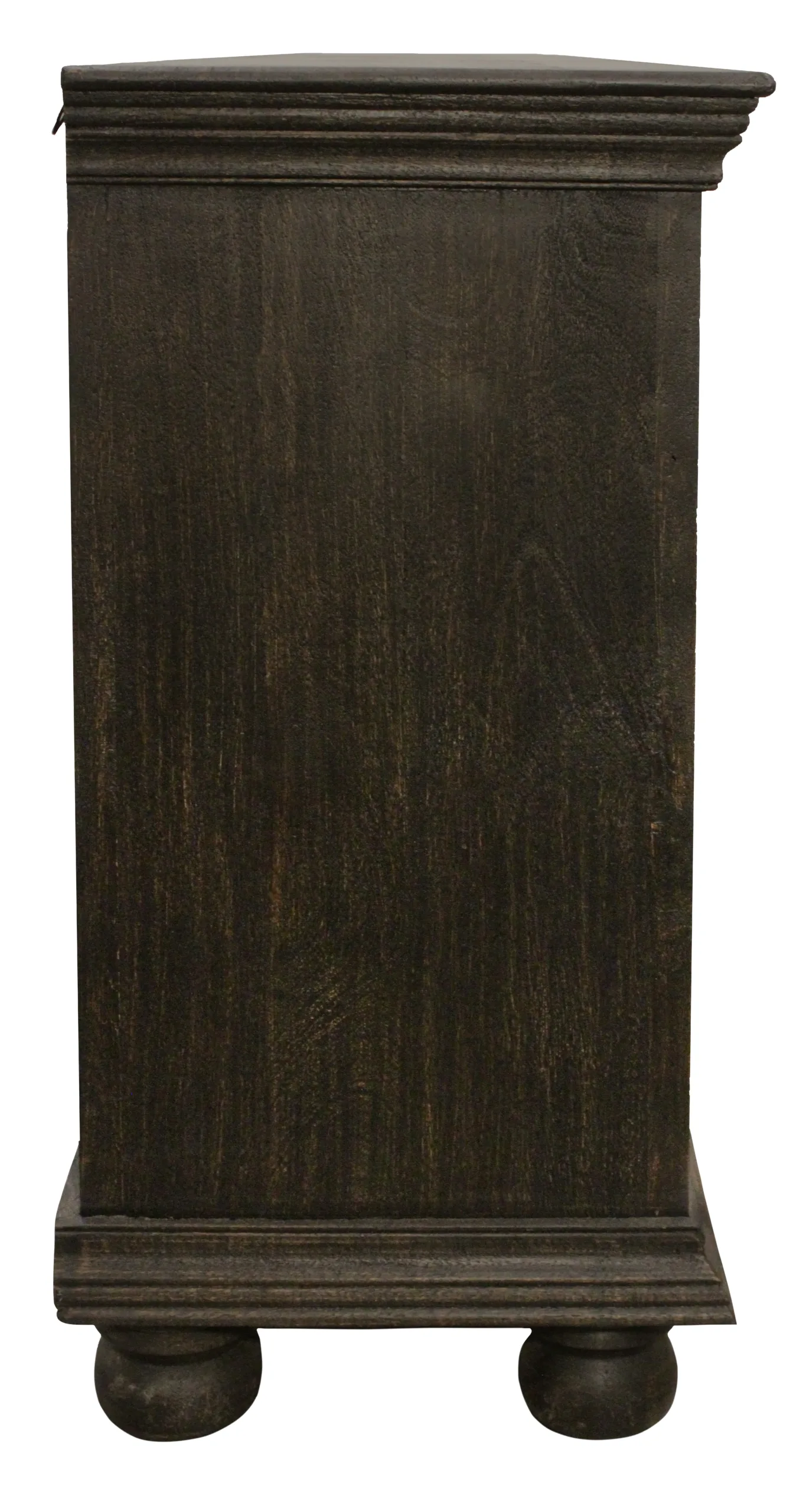 Adana 4-Door Sideboard - Antique Black - Image 11