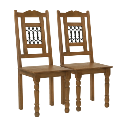 Joy Capsule Chair 2-Piece Set - Spice Tan