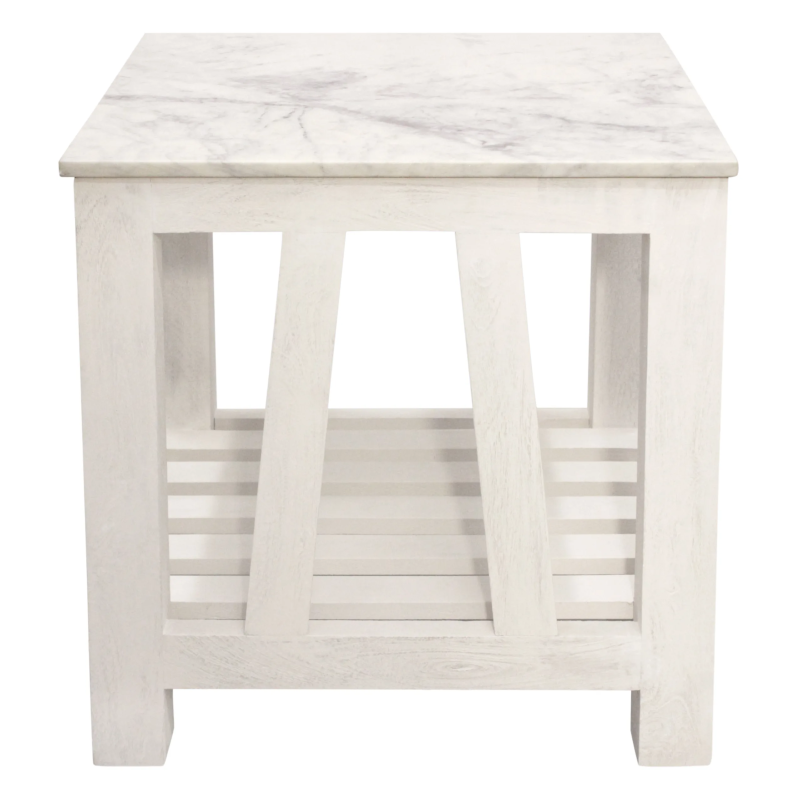 Baja Marble Side Table - Sur Tone - Image 3