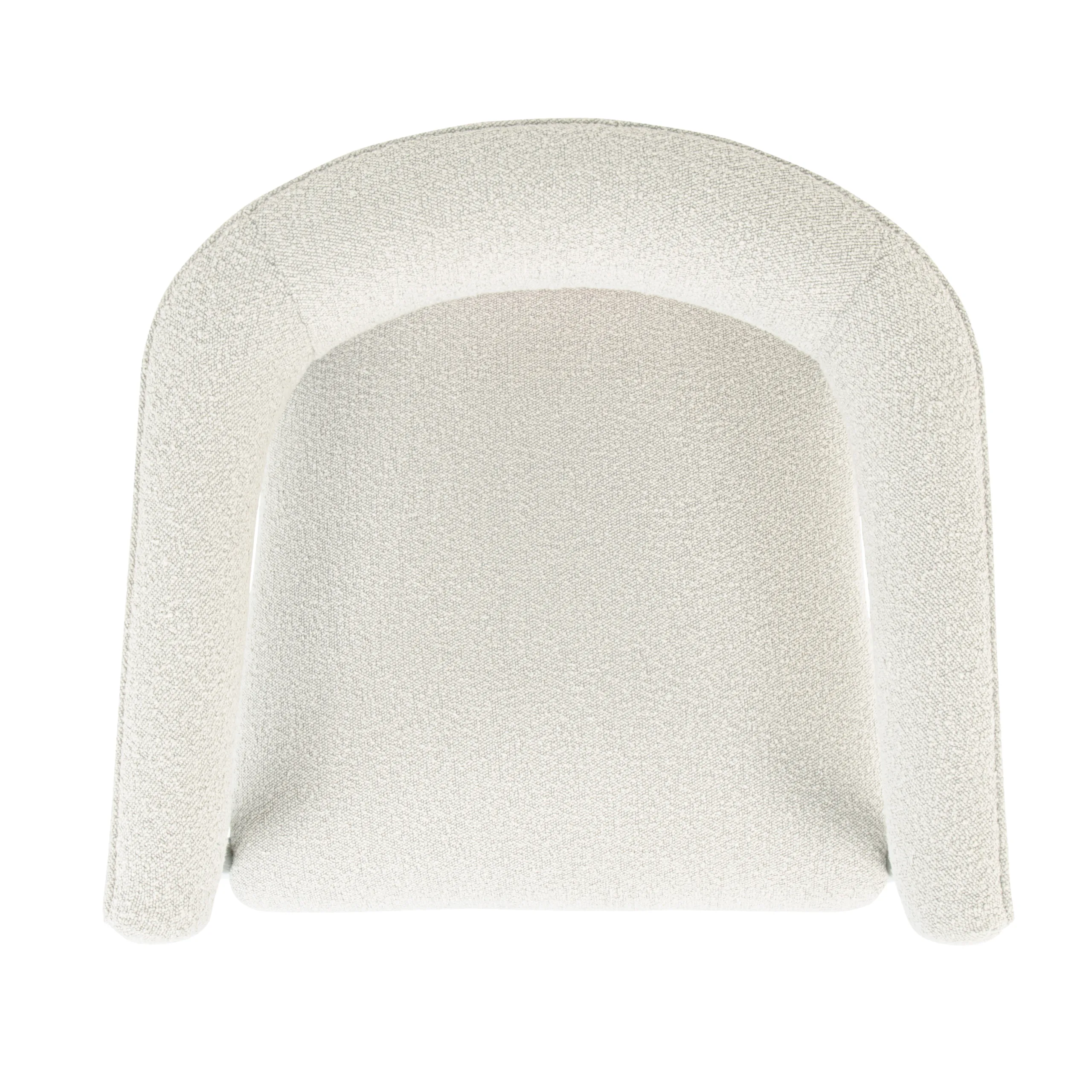 Quincey Arm Chair - Ivory Boucle - Image 10