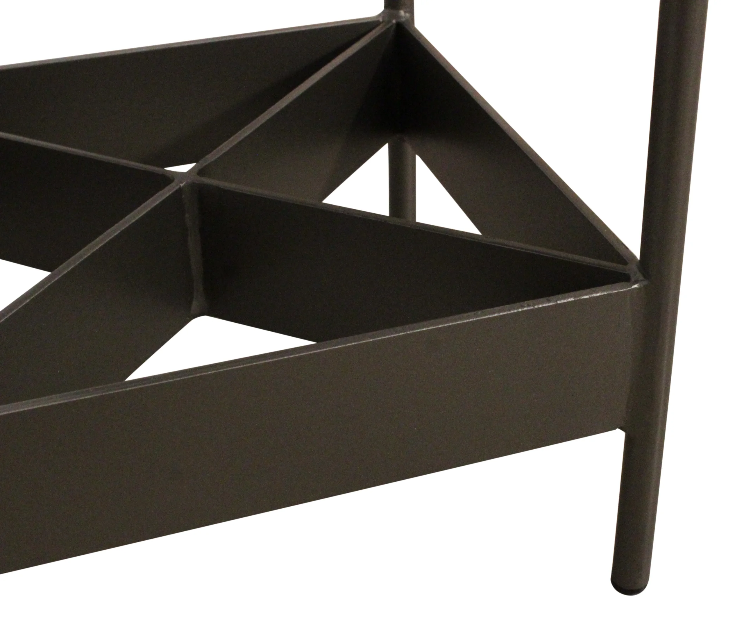 Eby Leather Counter Stool - Antique Black - Image 5