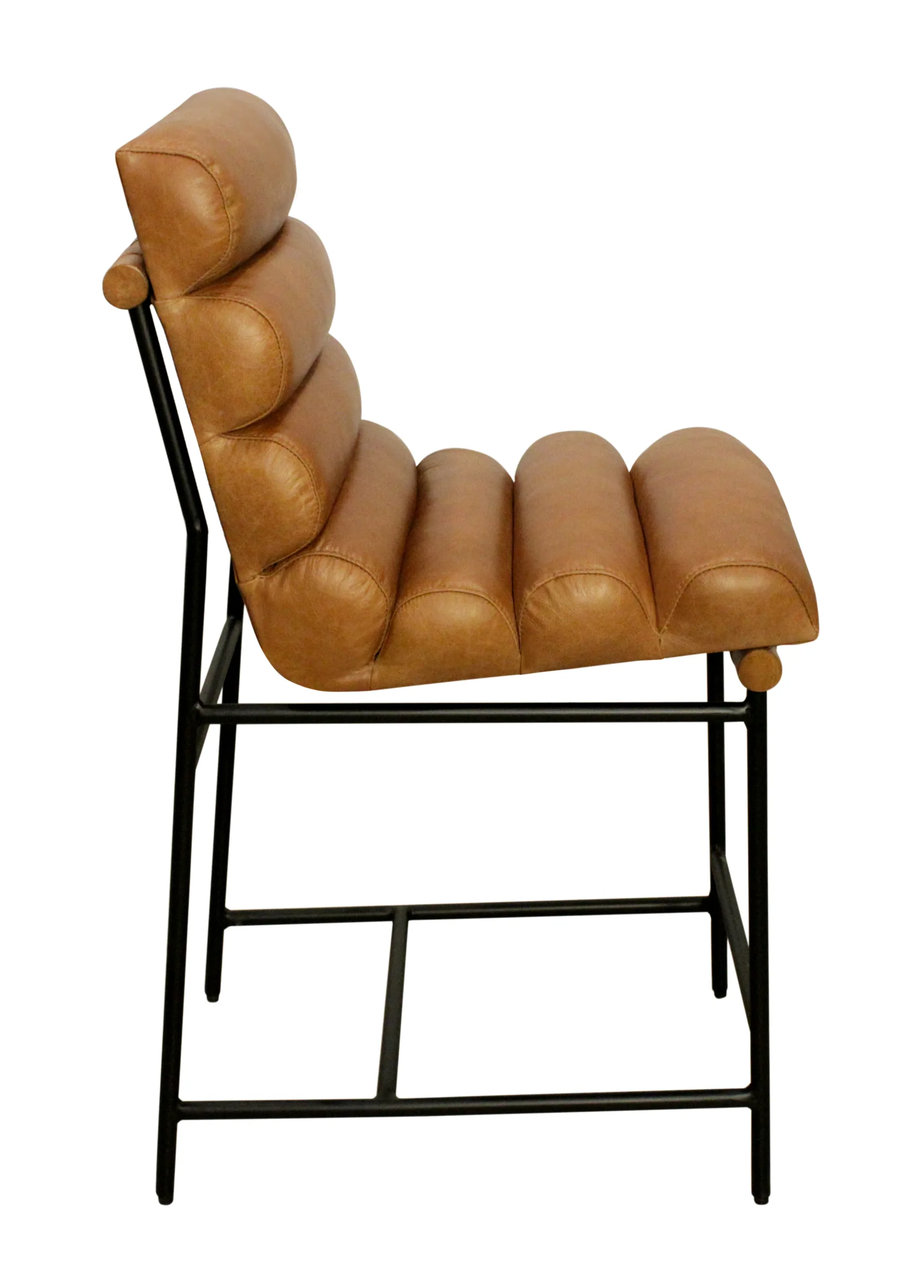 Lee Leather Counter Stool - Tan - Image 3