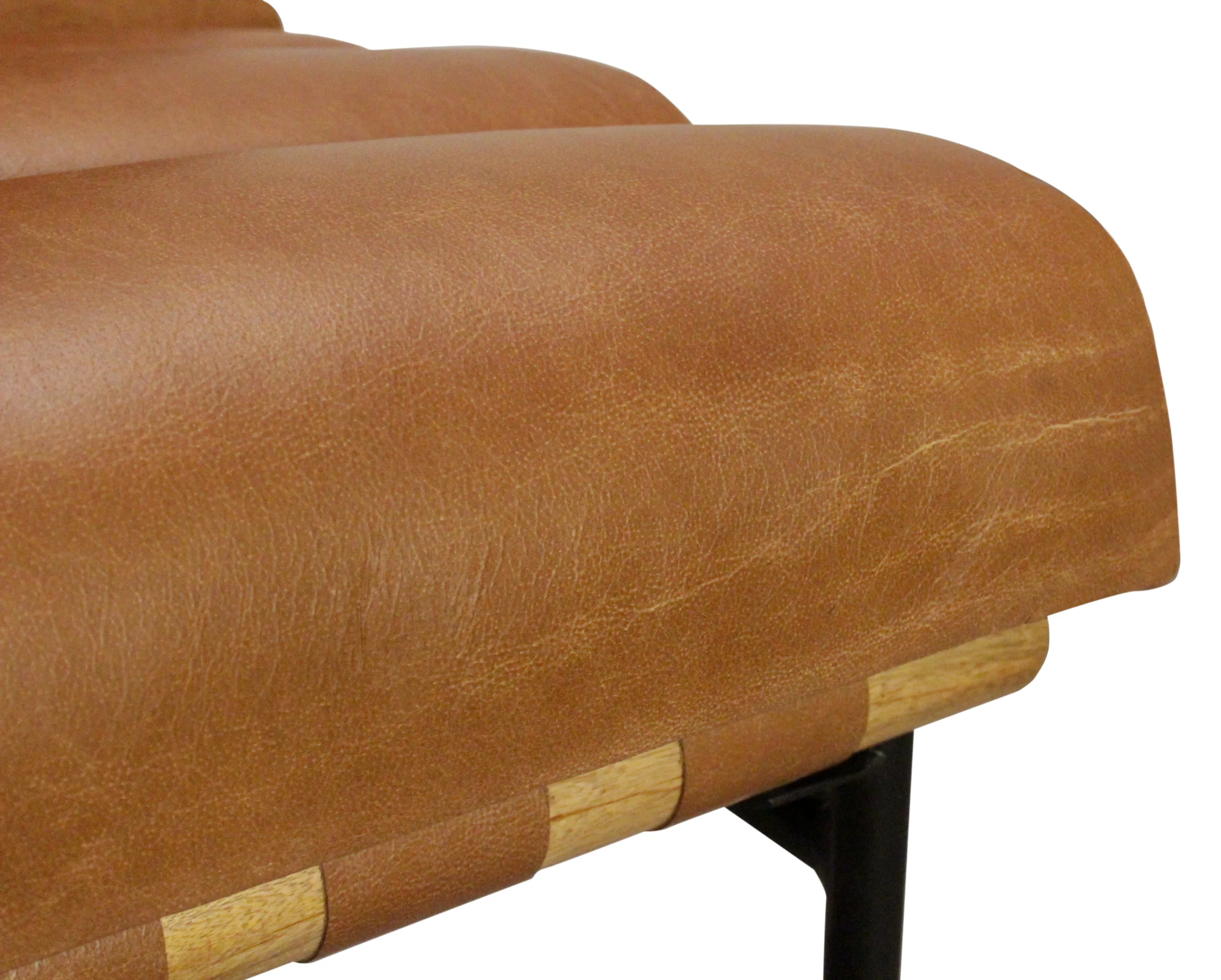 Lee Leather Counter Stool - Tan - Image 5