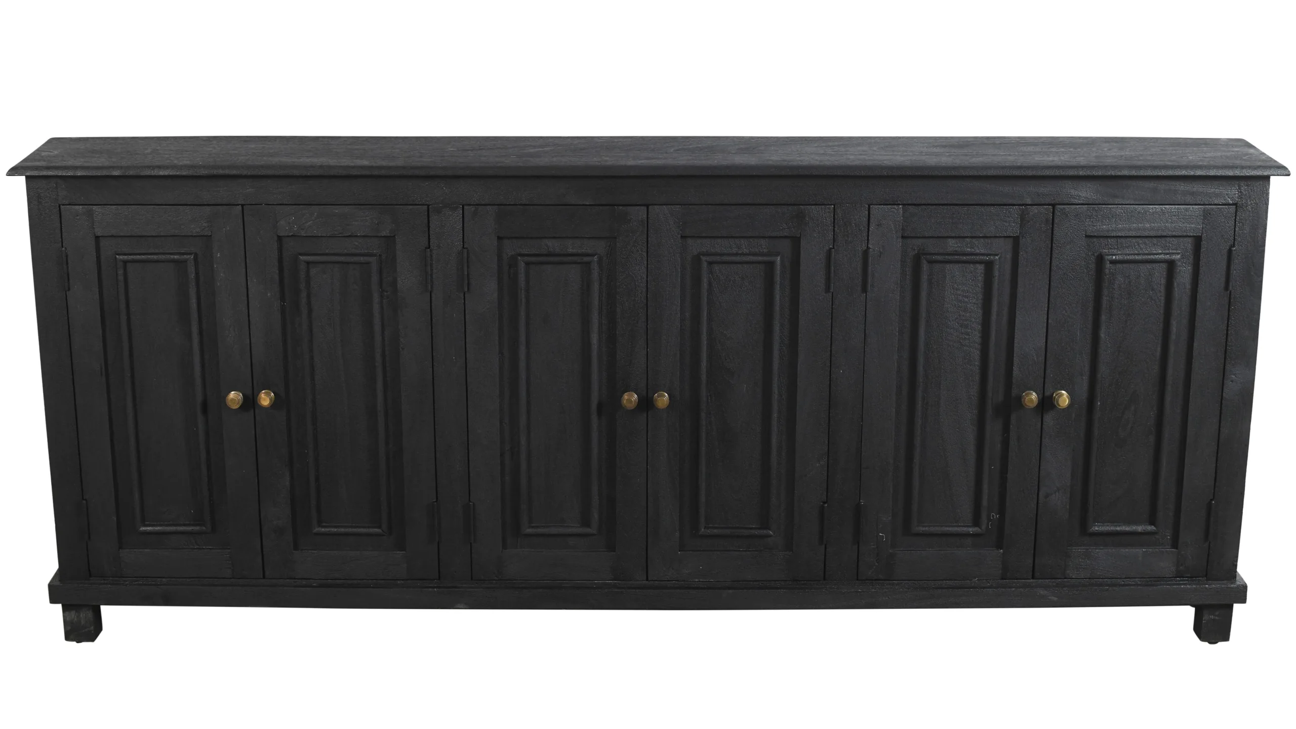 Jensen 6-Door Sideboard - Charcoal Gray - Image 3