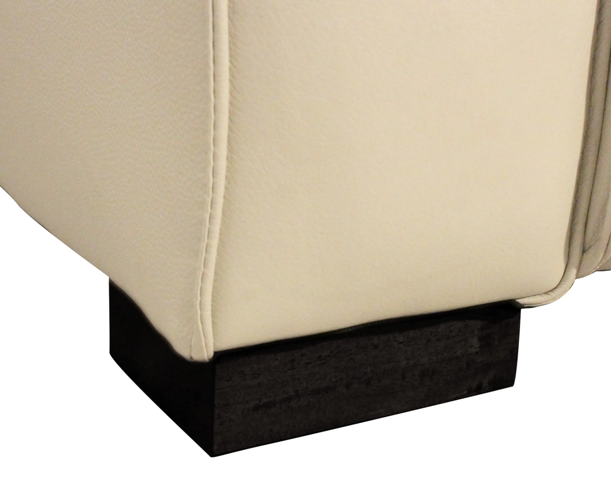 Lincolnshire Reclining Lounge Chair - Beige with Black Legs - Image 11