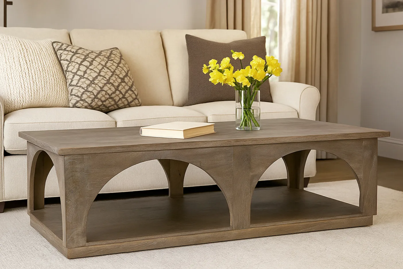 Archway Coffee Table - North Creek Brown - Image 2