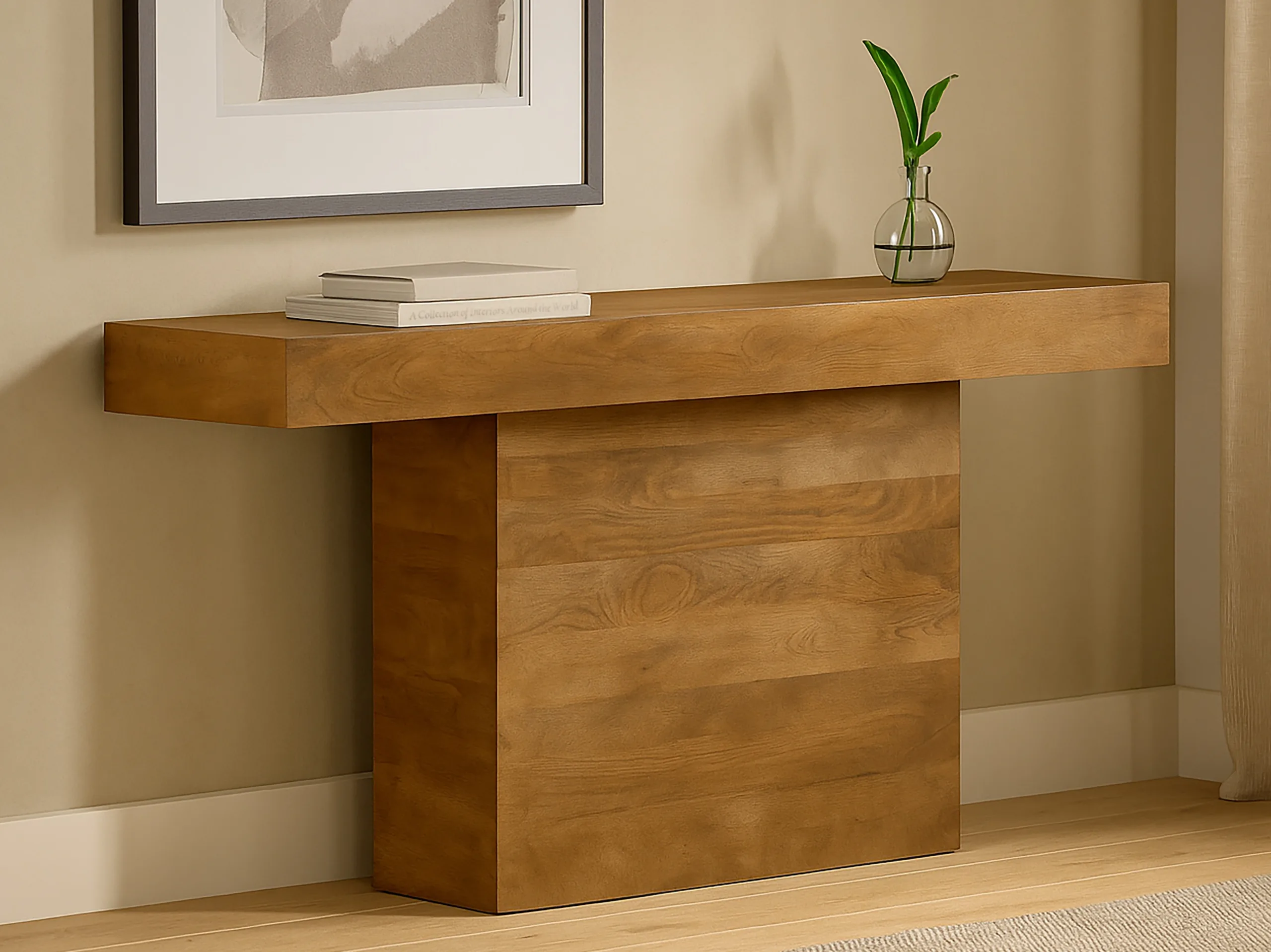 Sedona Console Table - Spice Tan - Image 2