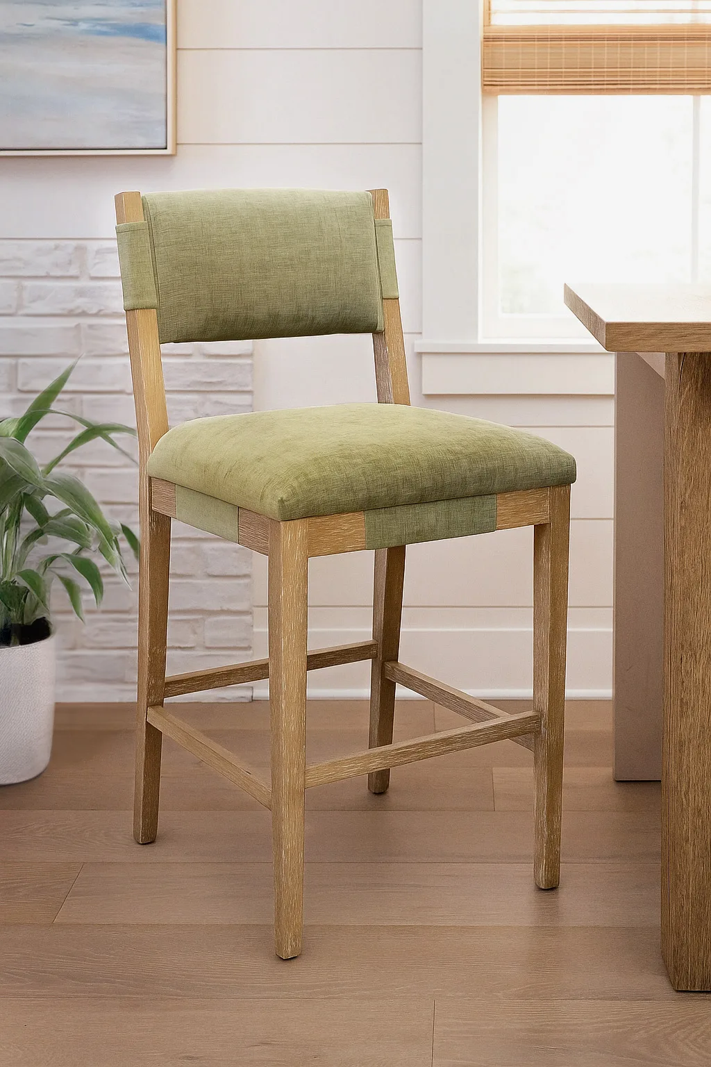 Cade Bar Stool - Leaf Green - Image 2