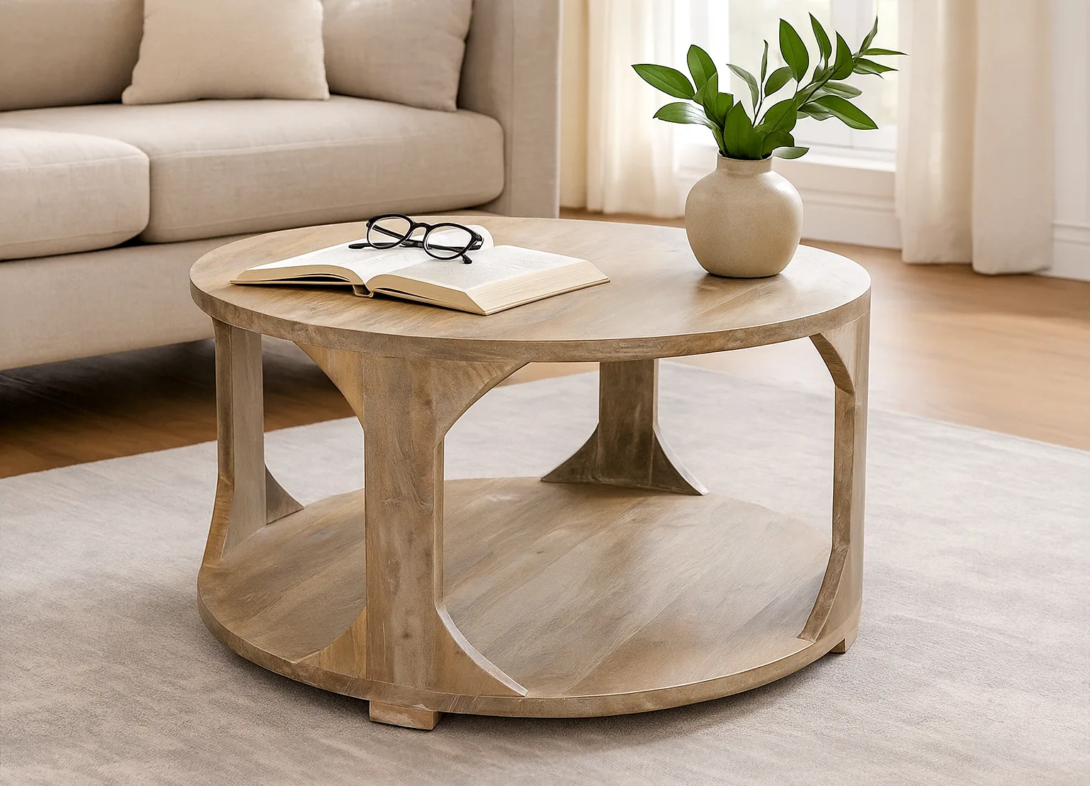 Jensen Round Cocktail Table - Image 2