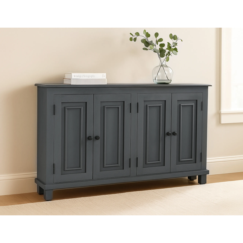 Jensen 4-Door Sideboard - Gray - Image 2