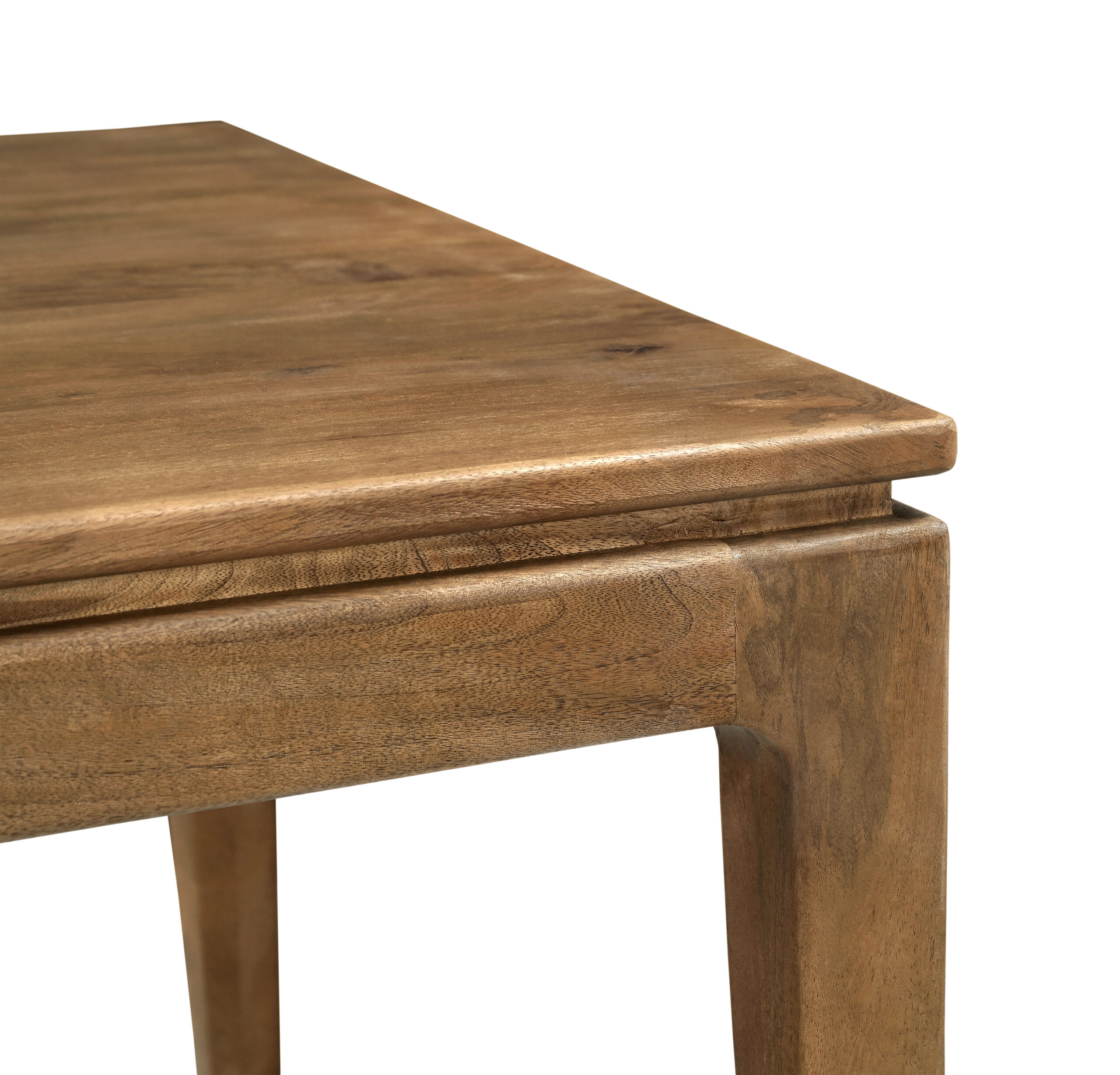 Claudette Small Rectangular Dining Table - Spice Tan - Image 6